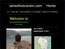 Tablet Screenshot of janeofwisconsin.com